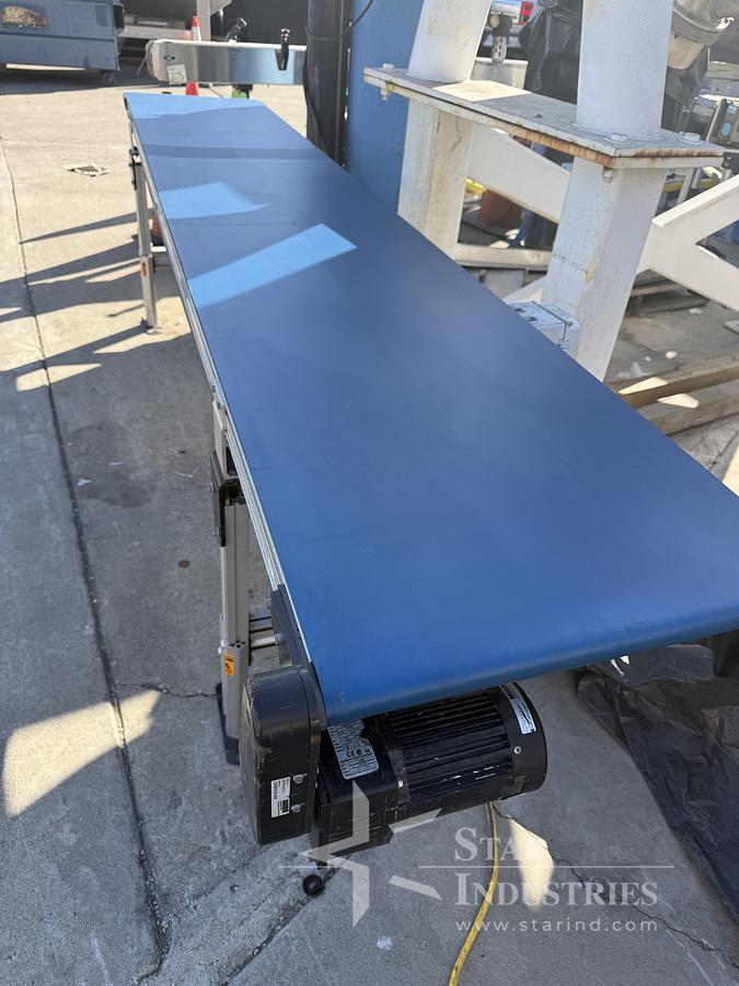 Used Conveyor, 21”x 10', belt conveyor, variable-speed