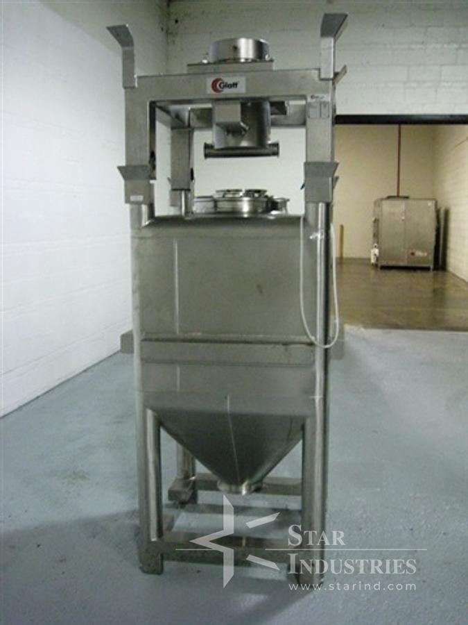 Used Glatt Vacuum Tote