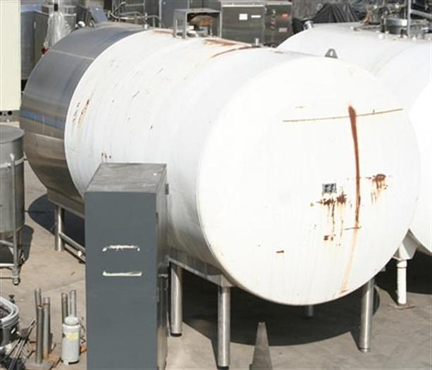 Used 4,600 gallon Feldmeier Storage Tank, s.s. horizontal