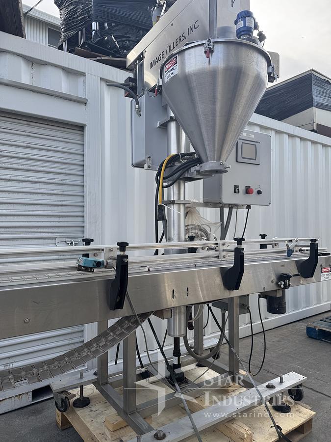 Used Image Filler with Conveyor