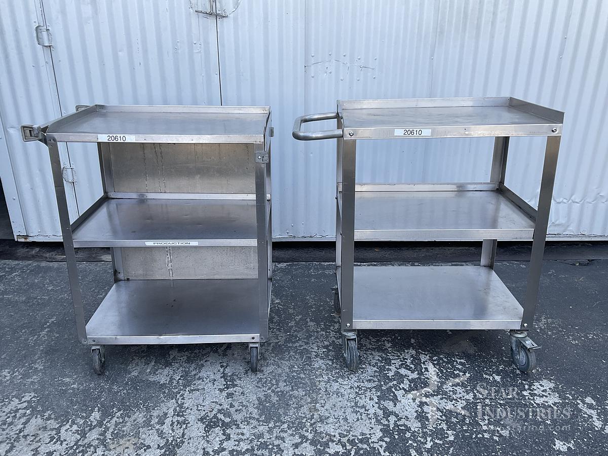 Used Lakeside SS Shelf Cart