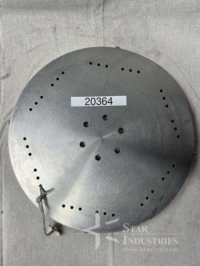 Used Index 6-hole Dosing Disc Size #2