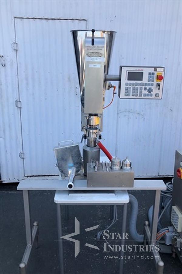 Used Bausch+Stroebel Single Head Powder Filler, Model SP-100