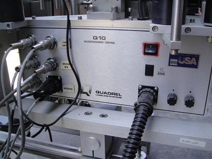 Used Modular Packaging Quadrel Q-10 Wrap-around Labeler