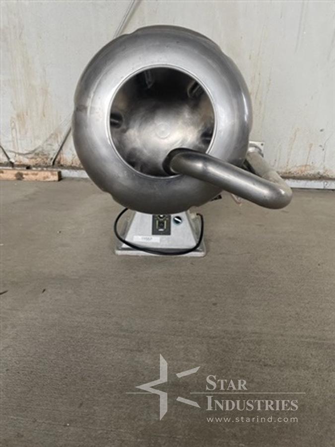 Used 4 Quart Stainless Steel Coating Pan