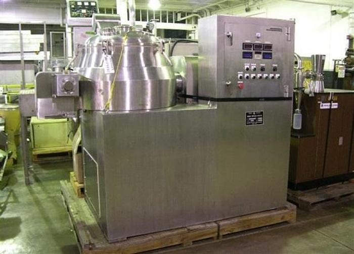 Used Fukae Powtec 100 liter jacketed High Shear Mixer