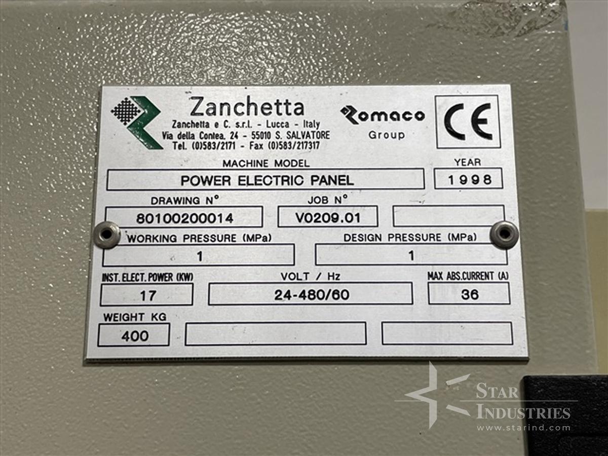 Used Zanchetta Canguro Bin Blender, Model 2000 FS
