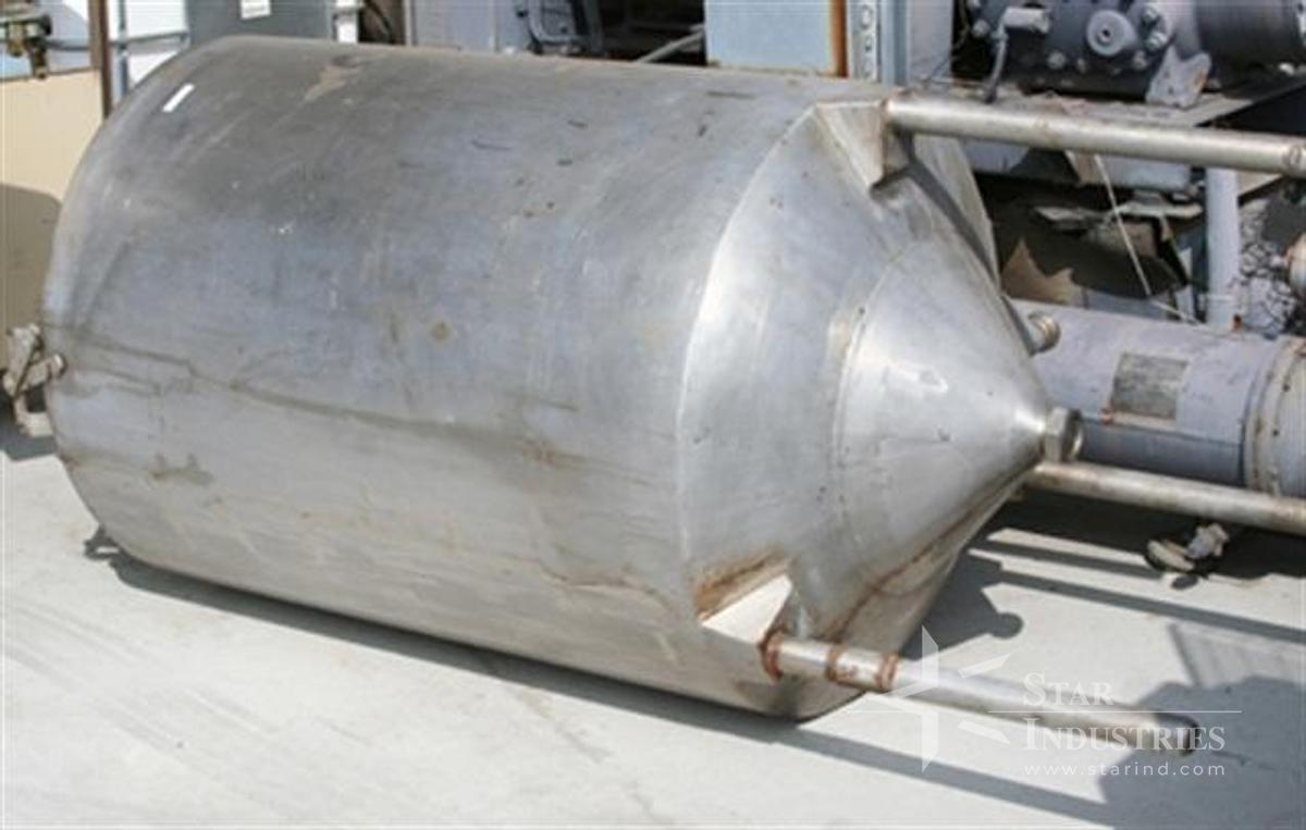 Used S.S. Tank w/ Paddle