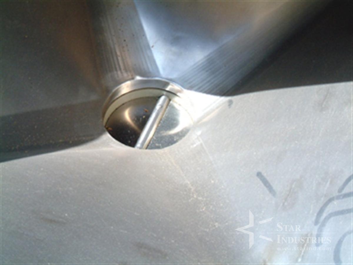 Used STAINLESS PRODUCT CART, approx. 15 c.f.