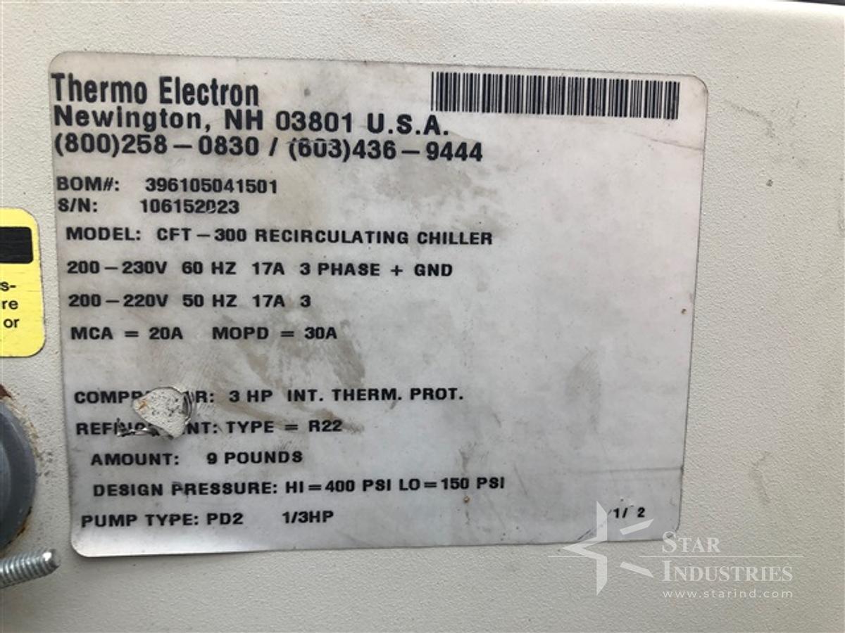 Used Thermo Electron CFT-300 Recirculating Chiller