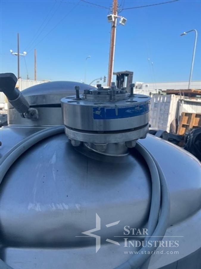 Used 1,220 liter DCI S.S. Jacketed Tank/Reactor