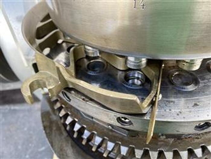 Used Manesty Model D3B 16 station D-tooled Rotary Tablet Press