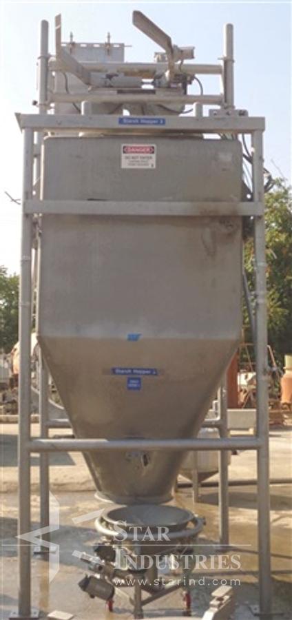 Used Stainless Steel Bulk Bag Unloading System