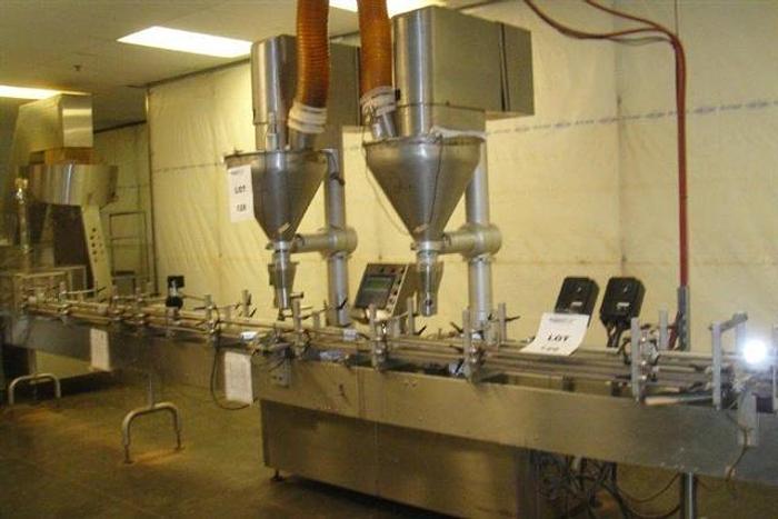 Used EDT/Encore Dual-head Auger Filler