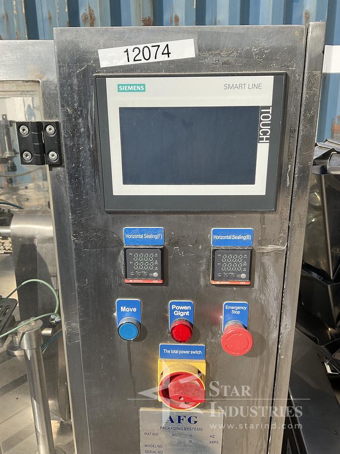 Used AFG Process Systems RBM-8 Bag Filler And Sealer With Overhead Scale