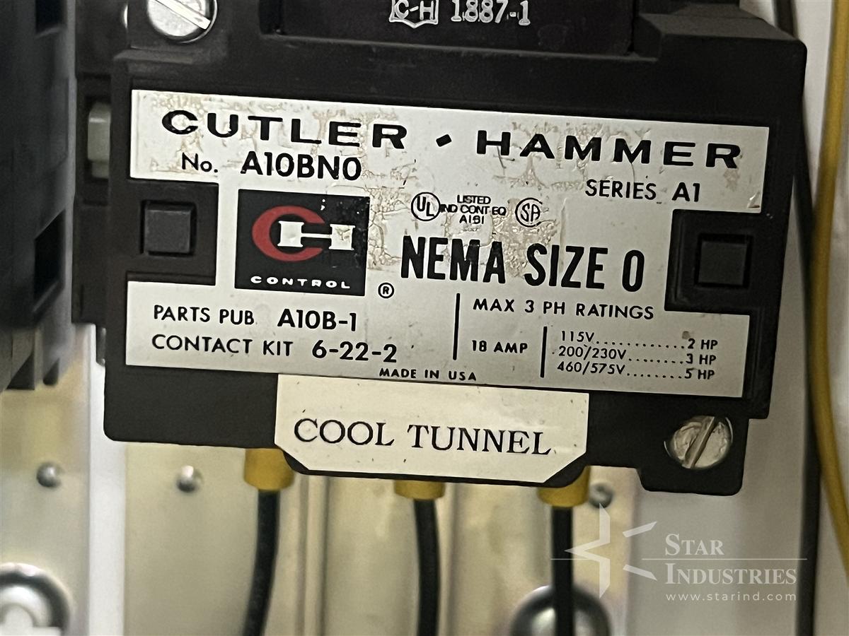 Used MCC Caramac Line Electrical Panel