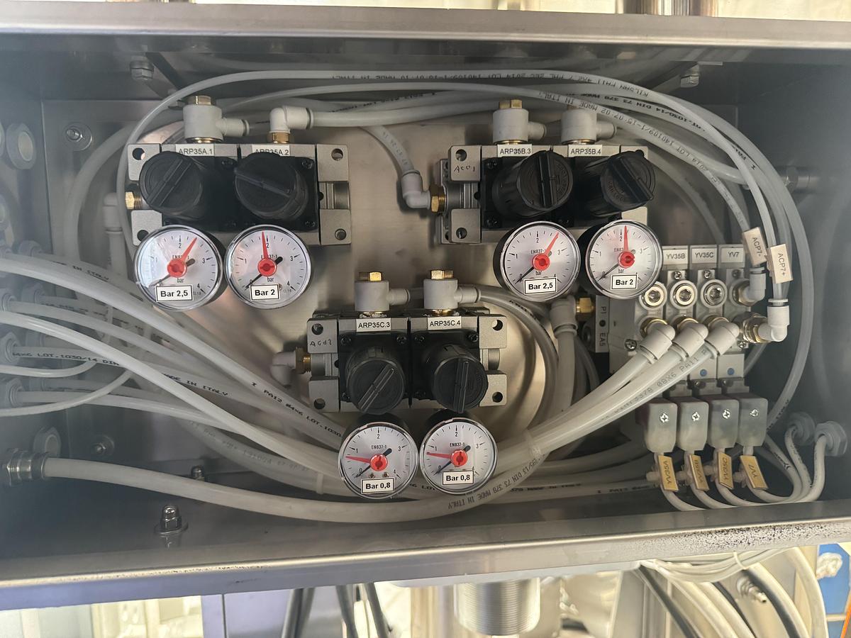 Used Arol Capper with Hopper and Elevator