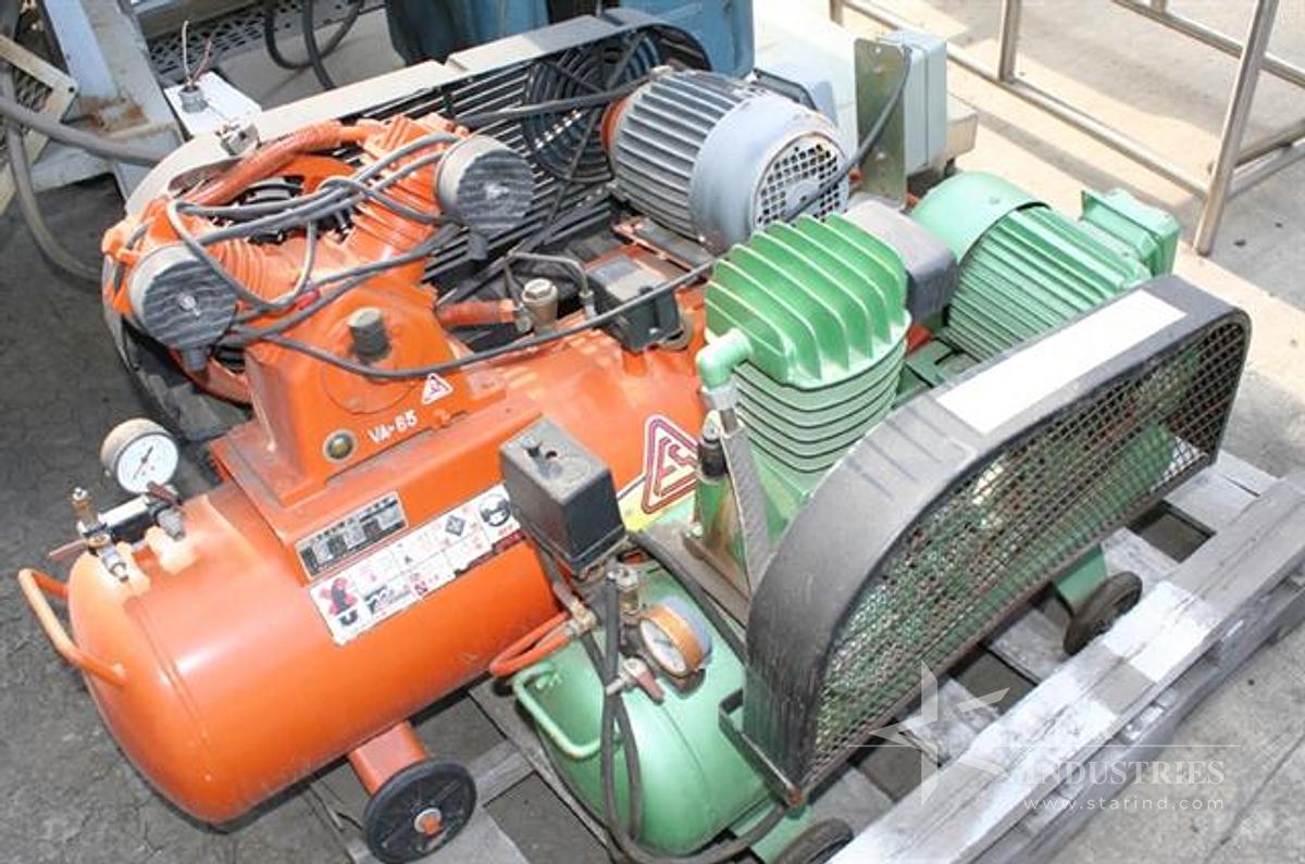 Used (2) Air Compressors, 1 & 2 h.p.