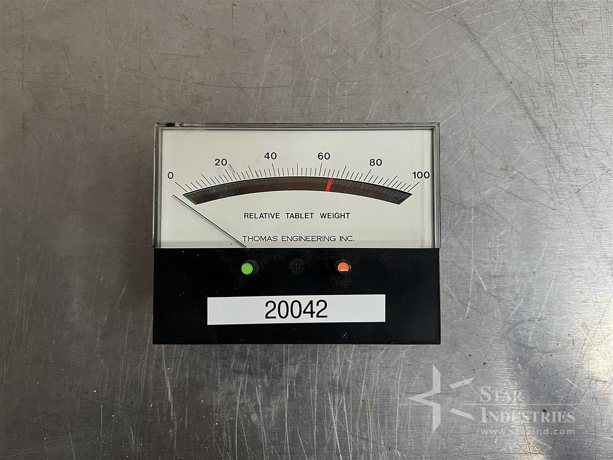 Used Thomas Engineering Relative Tablet Weight Potentiometer