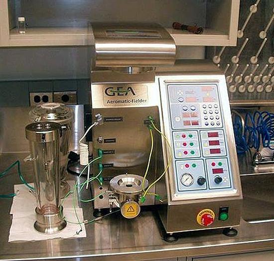 Used Aeromatic MP-Micro Benchtop Fluid Bed Dryer