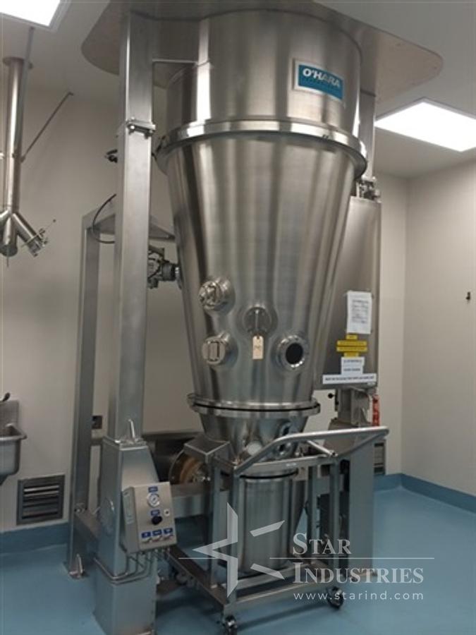 Used O'hara FBDG-30 Fluid Bed Dryer