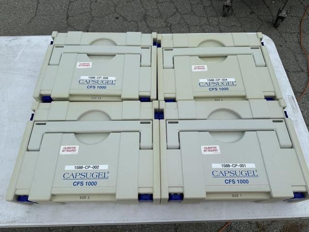 Used Capsugel Capsule filler Model: CFS1000