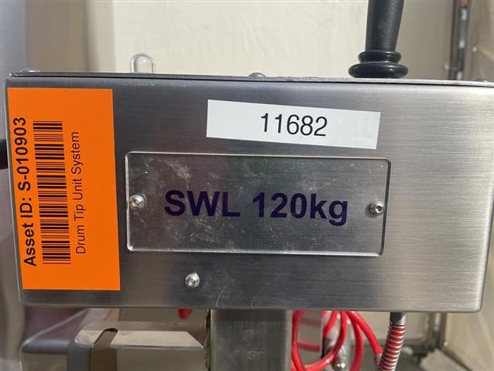 Used Drum Tipper, SWL 120 KG