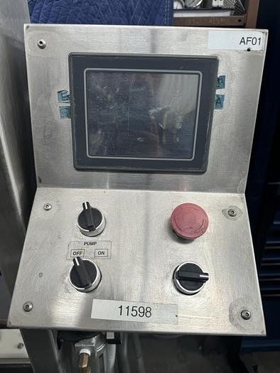 Used Accutek 6 Automatic Overflow Pressure Filler