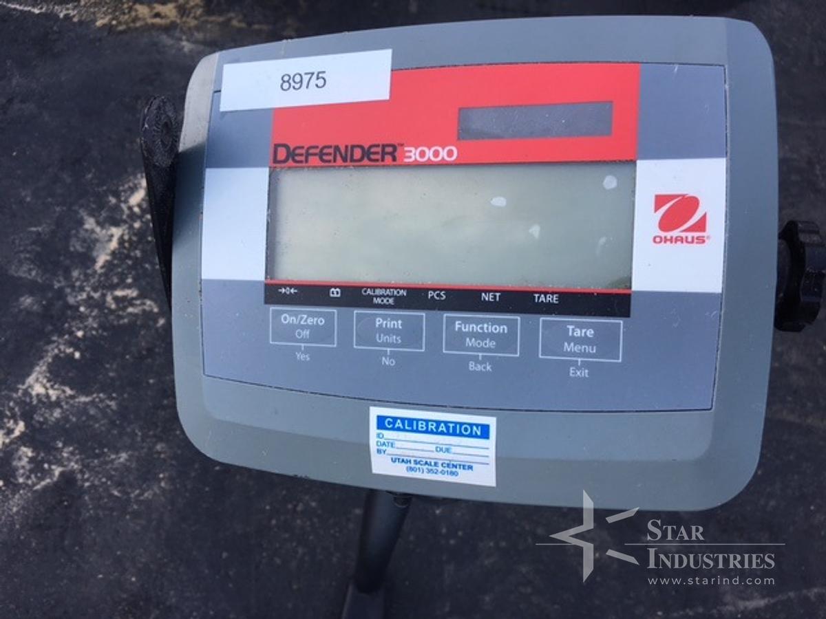 Used Ohaus Defender 3000