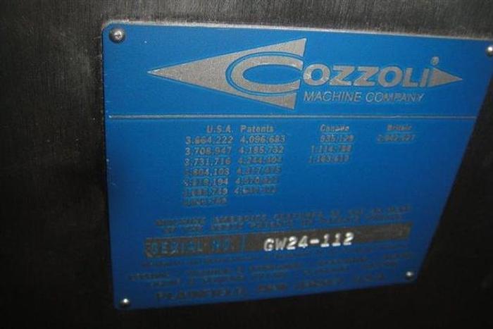 Used Cozzoli GW24 Vial Washer