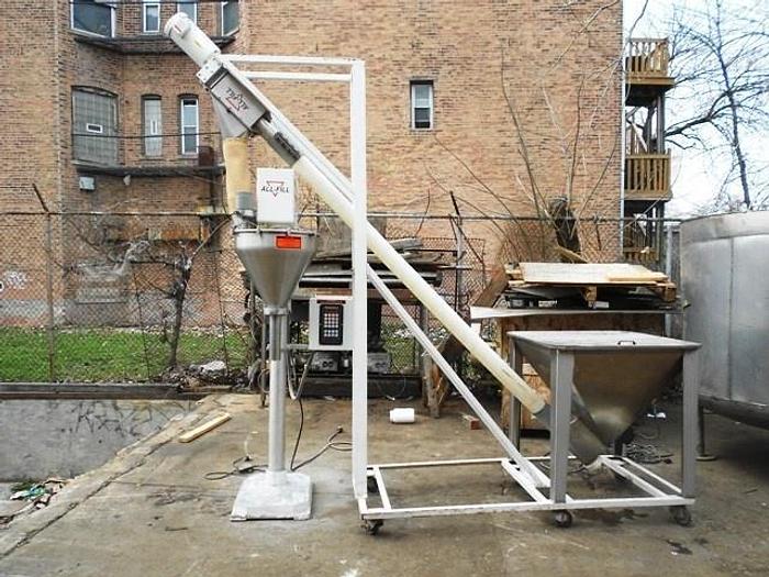 Used All Fill Single Head Semi-Automatic Powder Filler