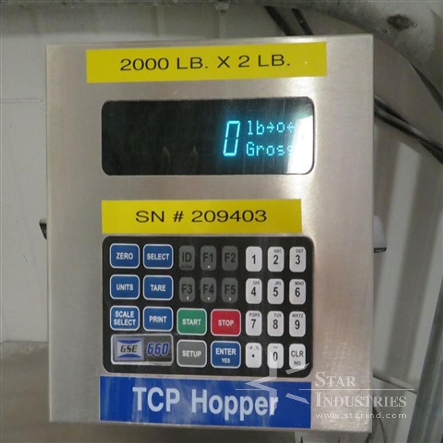 Used Stainless Steel Semi-Bulk Systems bag break station