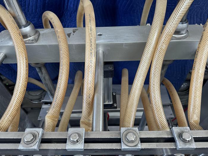 Used Accutek 6 Automatic Overflow Pressure Filler