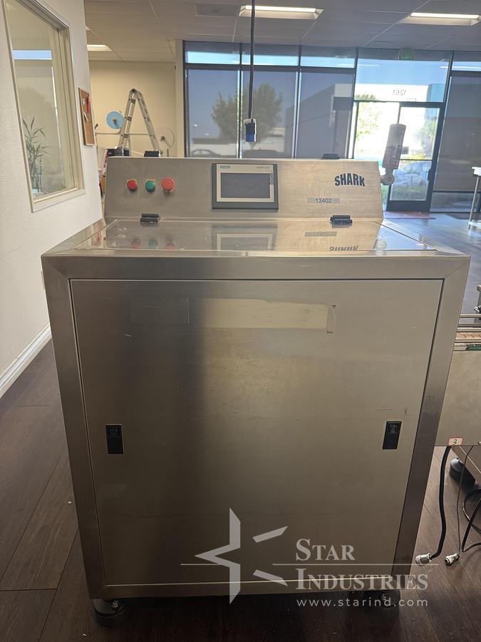 Used Shark Inline Bottle Packaging Line
