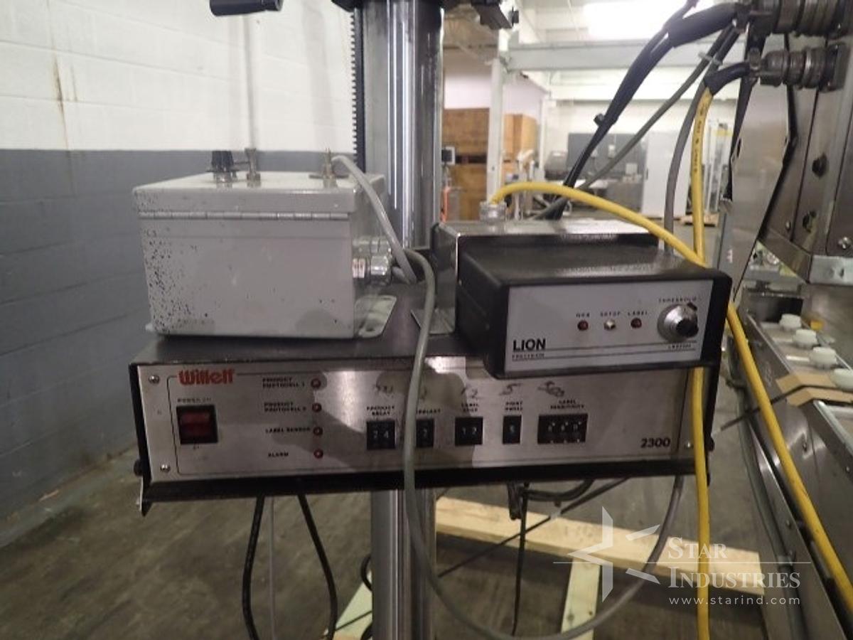 Used Willett Top-print Labeler