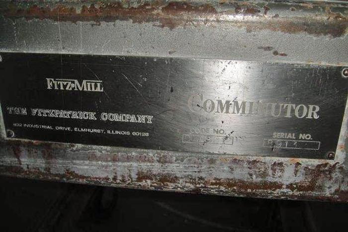 Used Fitzpatrick DASO12 Screw-feed Fitzmill
