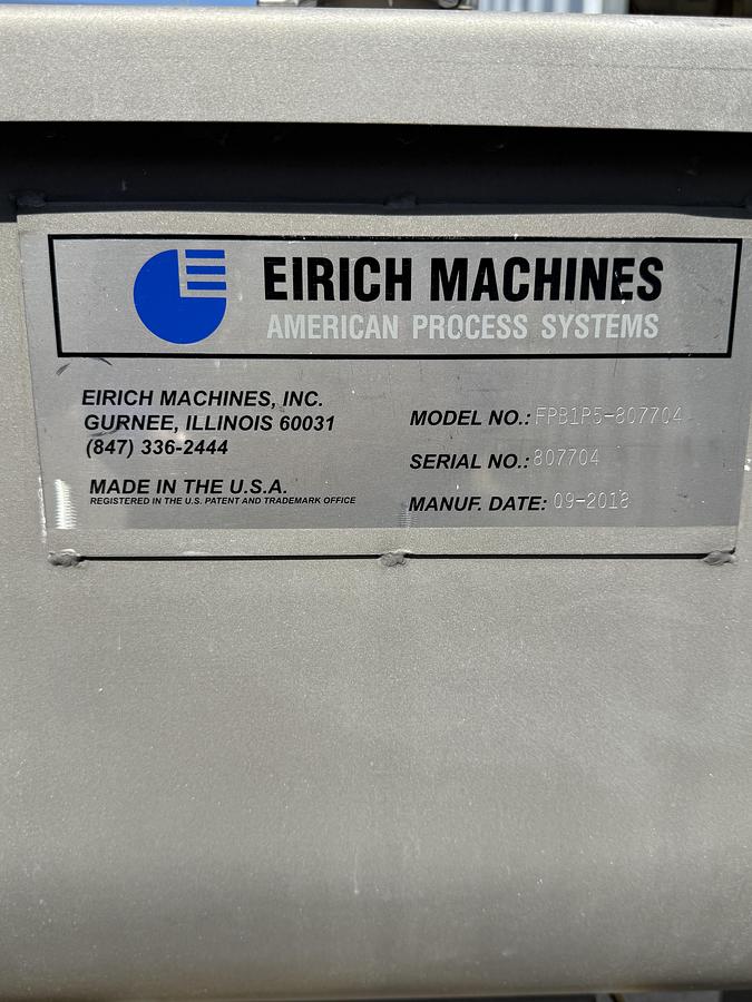 Used Lab Fluidizing Paddle Blender- Lab Blender 1P5