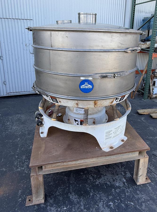 Used Sweco 48" S.S. Separator/Sifter, Model XM48S