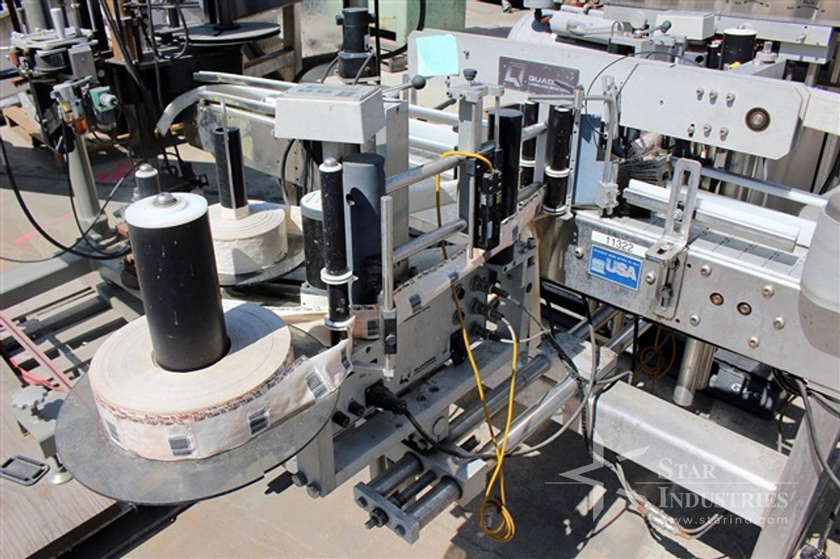 Used Quadrel Moduline Labeler
