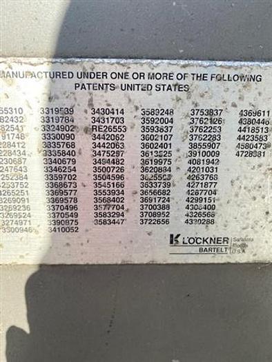 Used Klockner RPM-1500 Horizontal Pouching Machine