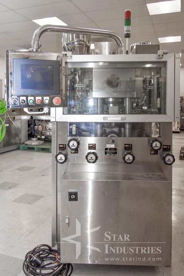 Used JCMCO 39 Station Tablet Press, Model JC-DSH-39