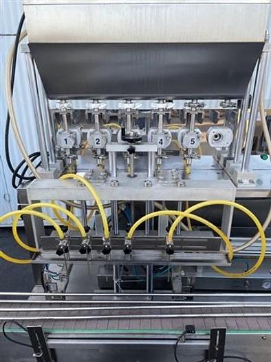 Used AlphaPack 6 Piston Liquid Filler