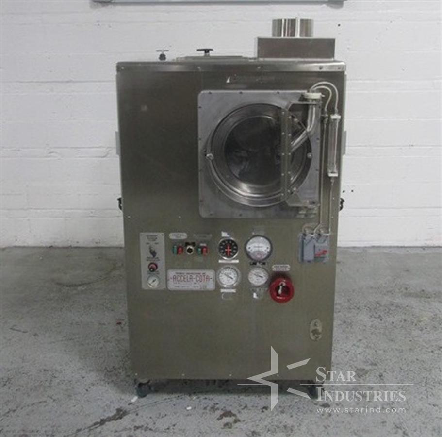 Used 24" THOMAS ACELA COTA COATING PAN, S/S