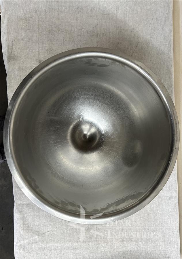 Used Hobart Equivalent Stainless Steel Mixing Bowl 20 Quarts