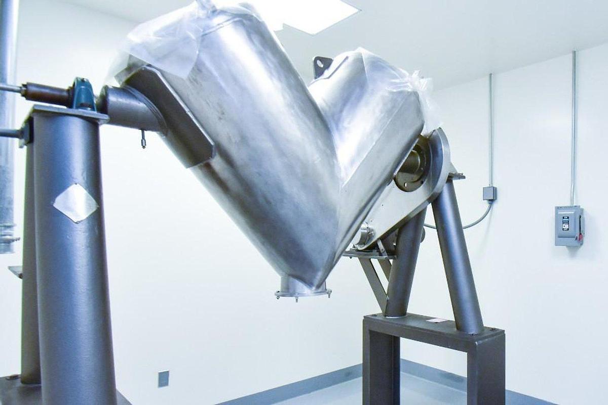 Used Blender, Patterson Kelley V- Blender 10 CU FT