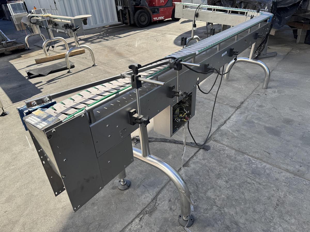 Used Conveyor 4 1/2'' W x 96''L w/90 degree turn