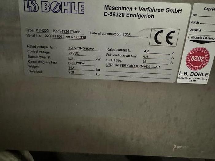 Used Bohle Cart PTH300
