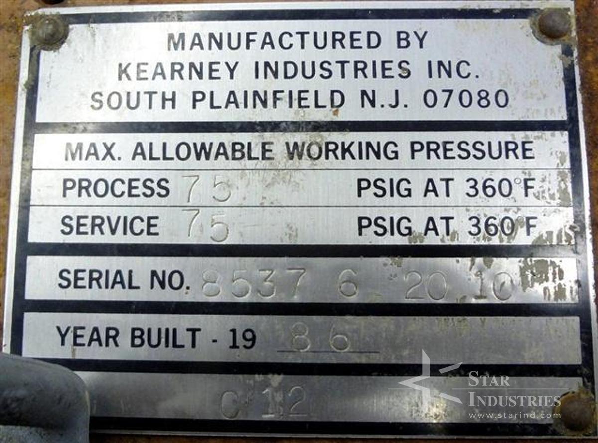 Used Kearney Graphite Block Type Heat Exchanger