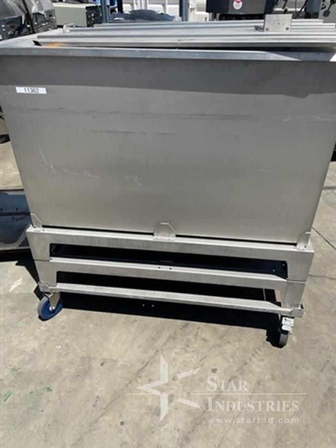 Used Stainless Steel Carts w/ Lids (3 available)