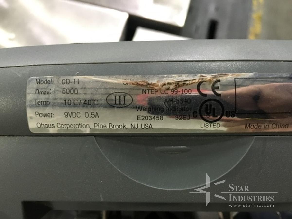 Used Ohaus CD-11 Scale. 16.5" x 21.5"